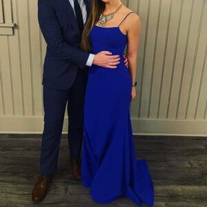 BHLDN Navy Blue Mermaid Style